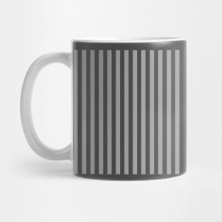 Dark Gray Stripes Mug